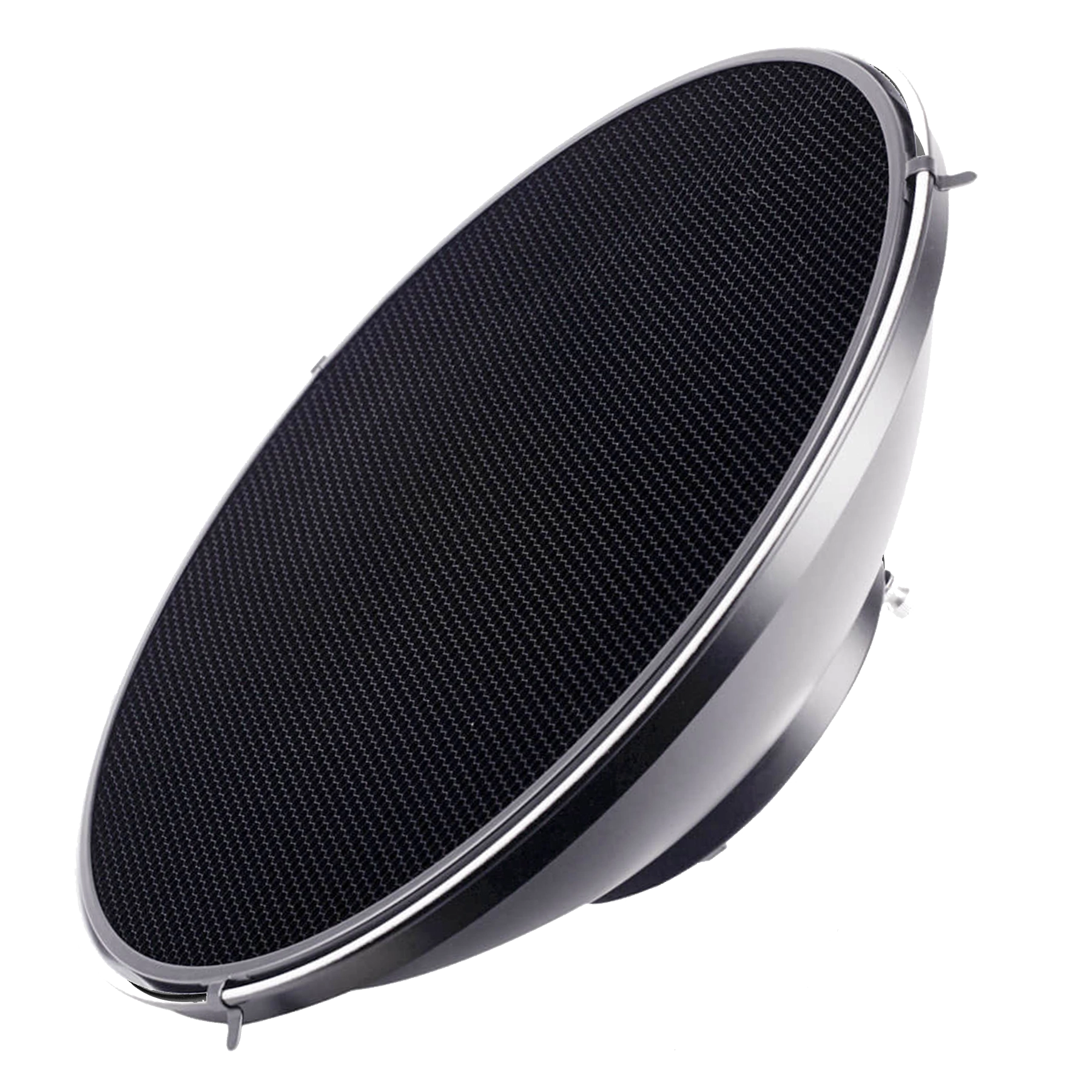 Silver Beauty Dish with honeycomb grid
